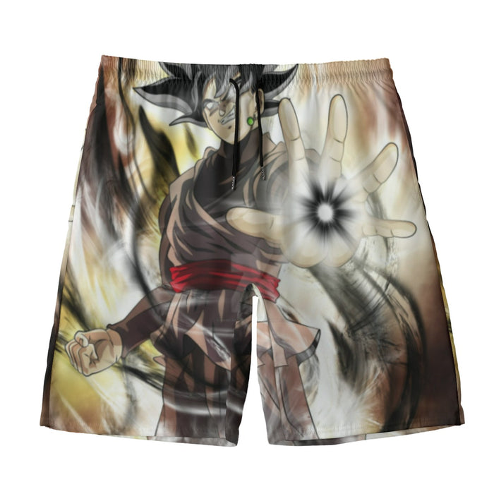 Dragon Ball Super Black Goku Black Hole Creation Beach Pants