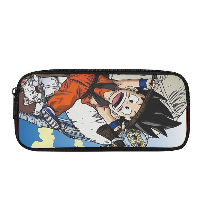 The Naughty Kid Goku and Korin Wise Cat Dragonball Pencil Bag