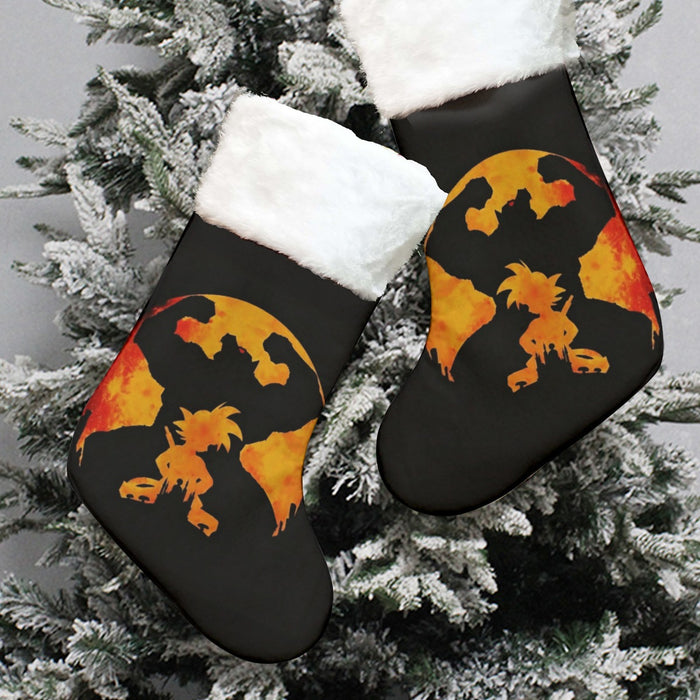 Dragon Ball Z Cool Shadow Kid Goku Great Ape Evolution Christmas Socks