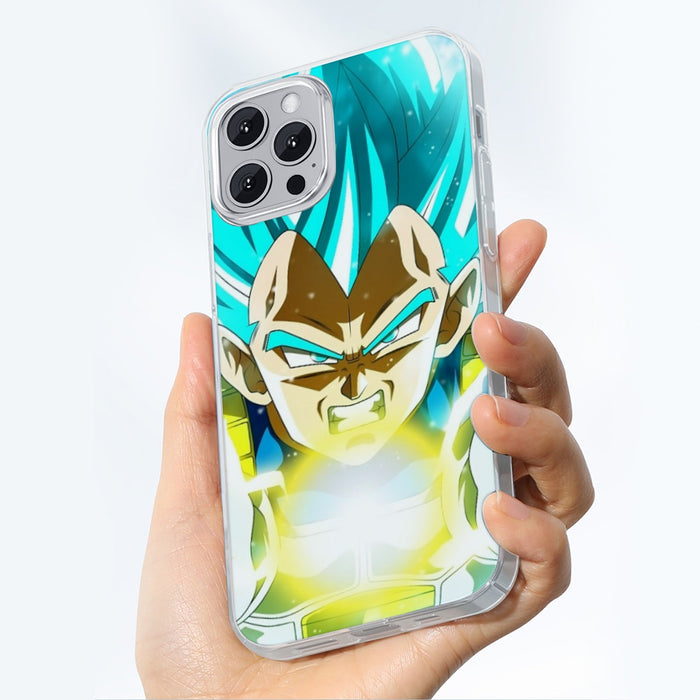 Dragon Ball Blue Vegeta Super Saiyan God Kamehameha iPhone 13 Case