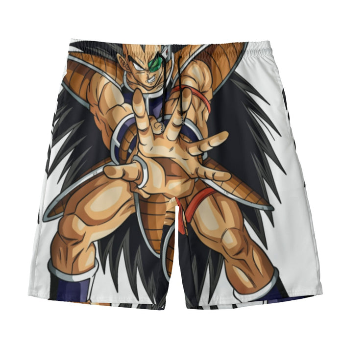 Dragon Ball Z Awesome Saiyan Raditz Fighter Stance Beach Pants