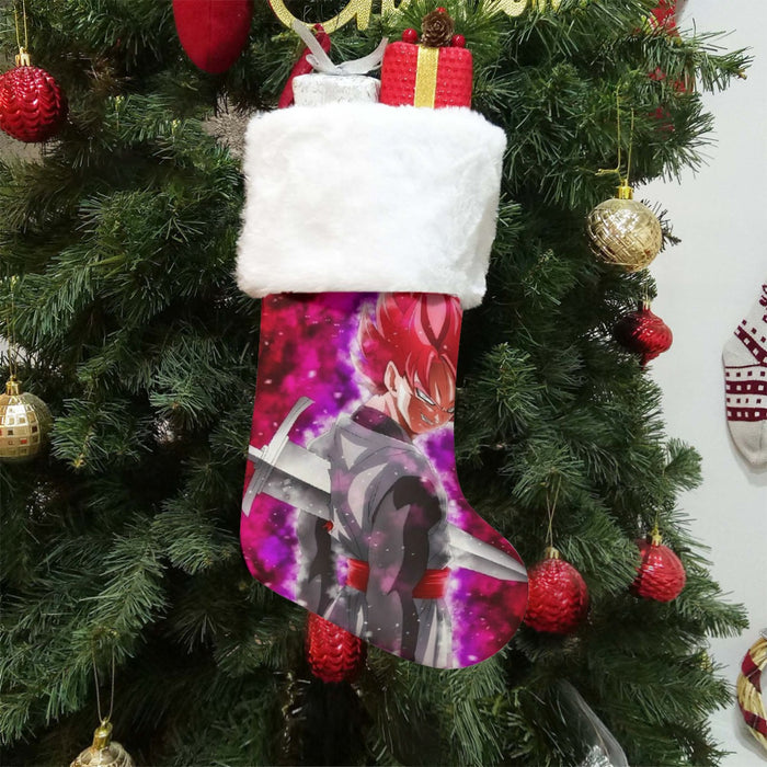 Dragon Ball Super Black Goku Rose Impaled Trunks Sword Christmas Socks