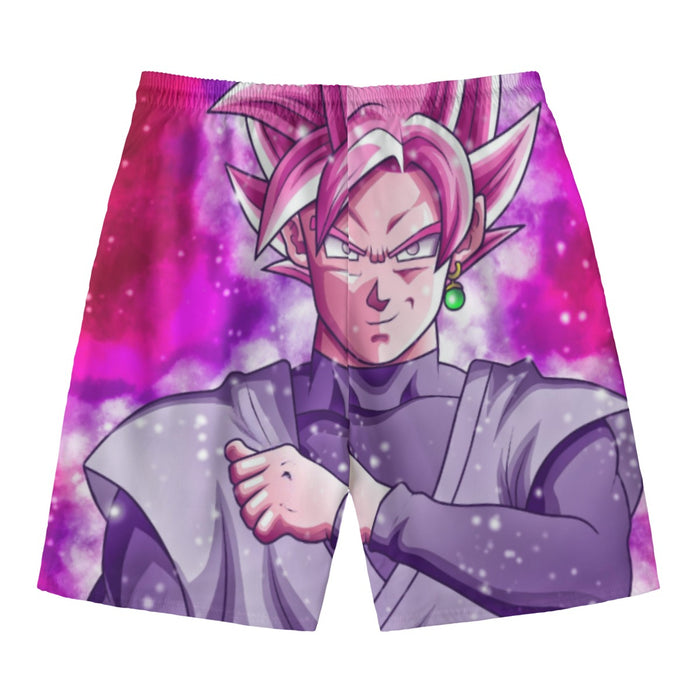 Dragon Ball DBZ Goku Black Rose Galaxy Fantasy Amazing Beach Pants