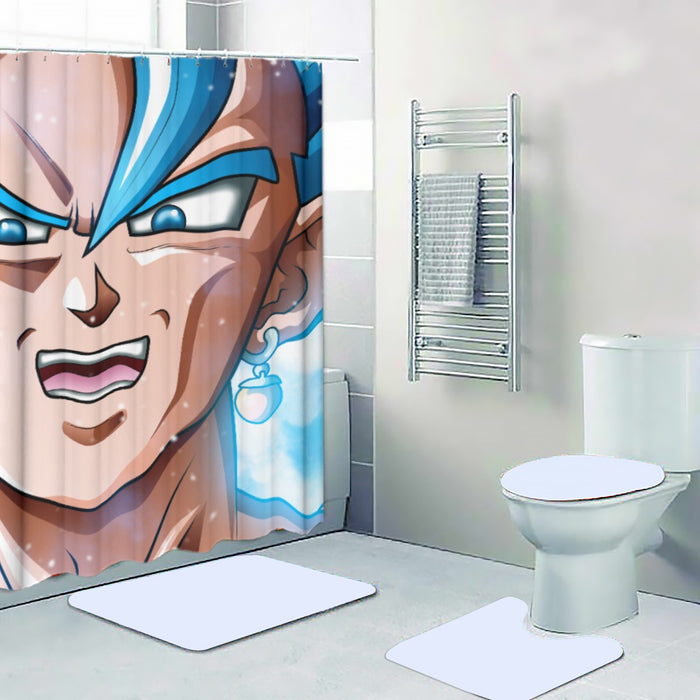 Dragon Ball Vegito Portrait Full Print Cool Design Four-piece Bathroom