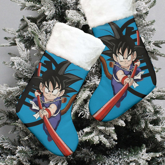 Young Goku Christmas Socks