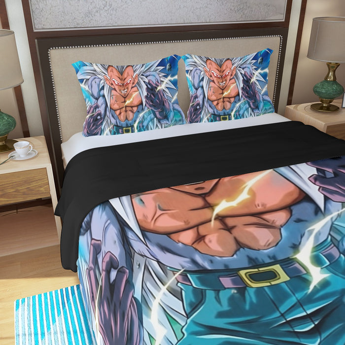 Dragon Ball Vegeta Super Saiyan 4 Ultra Instinct Epic Three Piece Duvet Cover Set