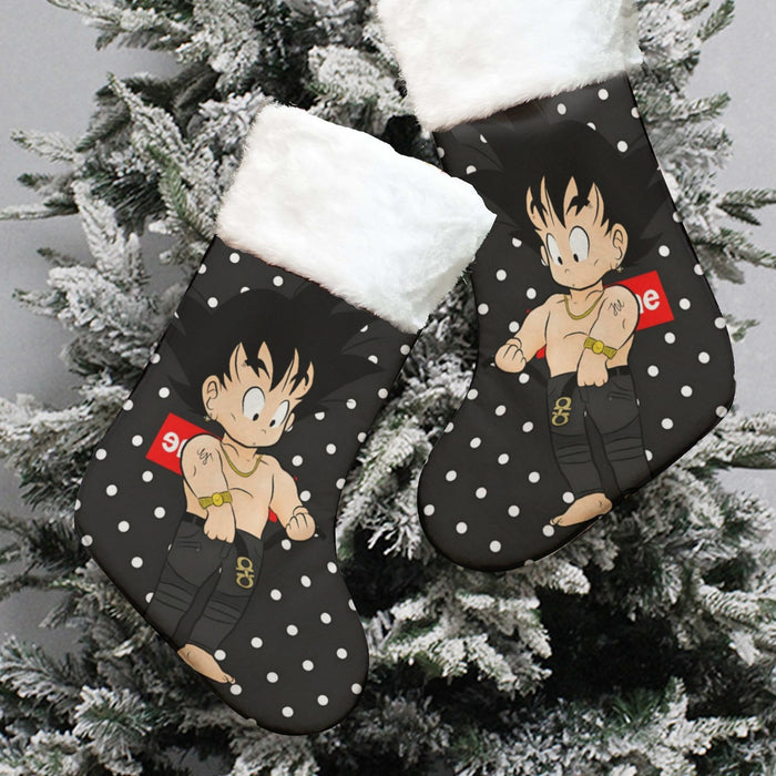 Dragon Ball Supreme Goku Kid Gangster Style Cool Christmas Socks