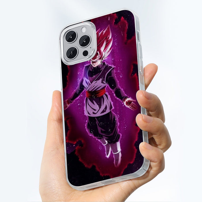 Dragon Ball Black Goku Rose 2 Ultra Instinct Dope 3D iPhone 13 Case