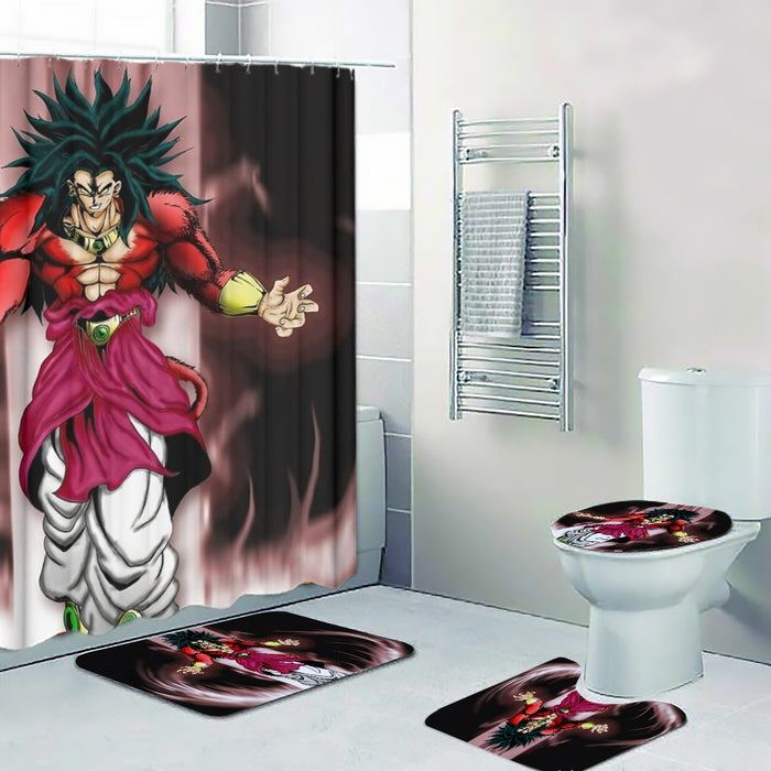 Dragon Ball Z Legendary Super Saiyan Broly 4 Dope Aura Four-piece Bathroom