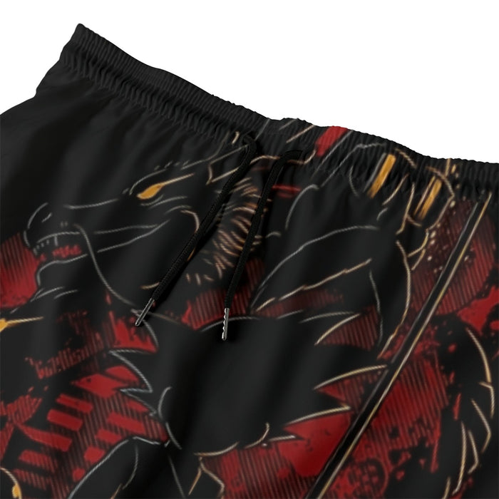 Little Saiyan Son Goku Dragon Ball Z Master Roshi Beach Pants