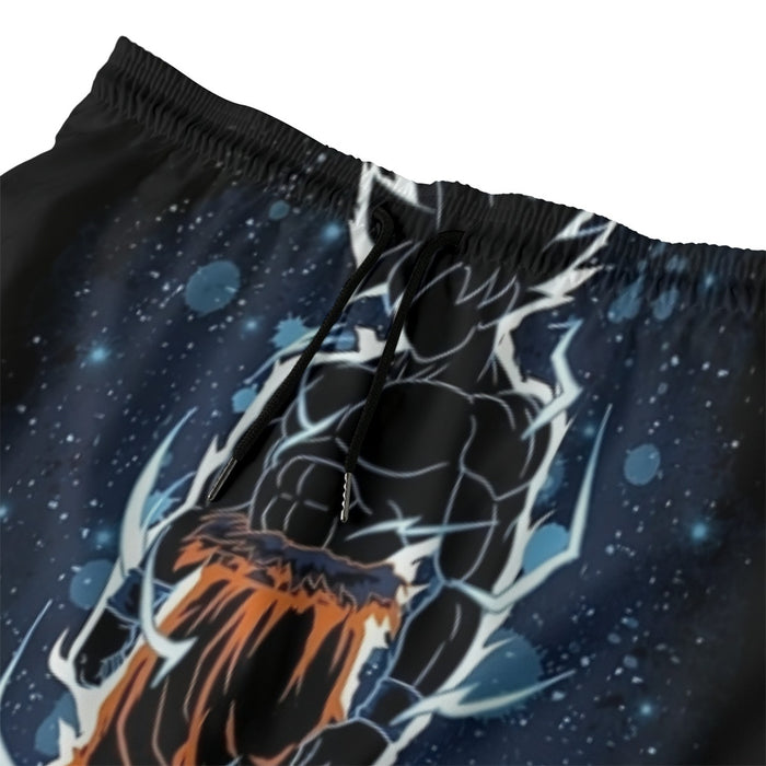 Dragon Ball Z Goku Ultra Instinct Shadow Beach Pants