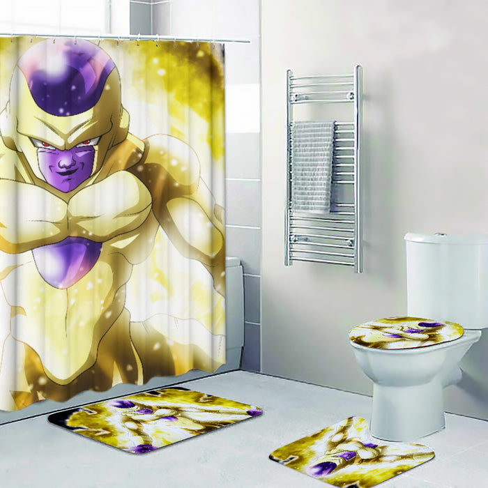 Dragon Ball Super Frieza True Golden Cool Streetwear Four-piece Bathroom