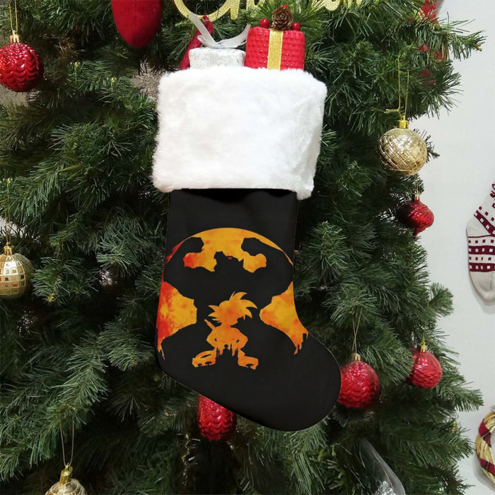 Dragon Ball Z Cool Shadow Kid Goku Great Ape Evolution Christmas Socks