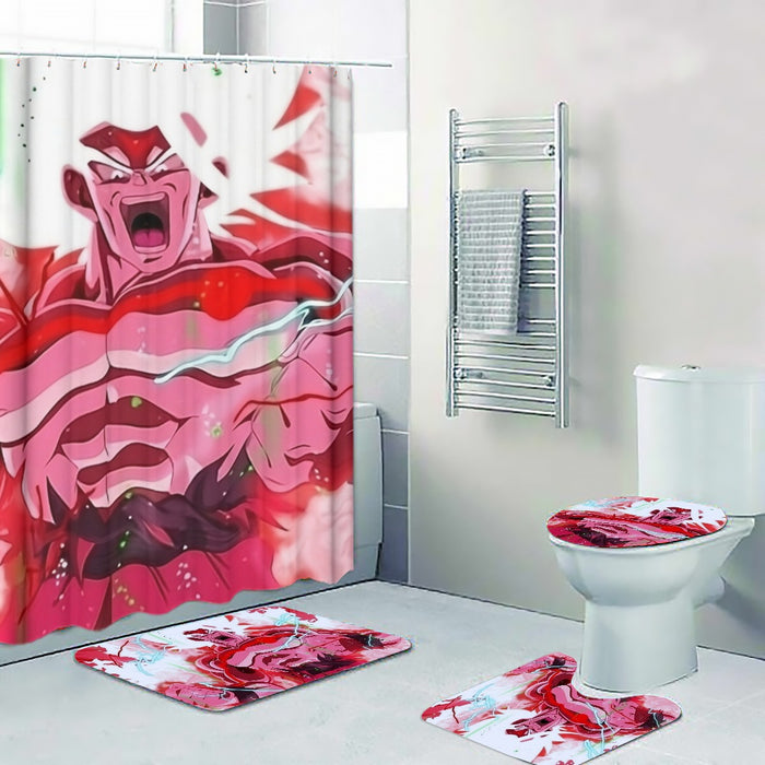 Goku Super Saiyan White Omni God Transformation Four-piece Bathroom