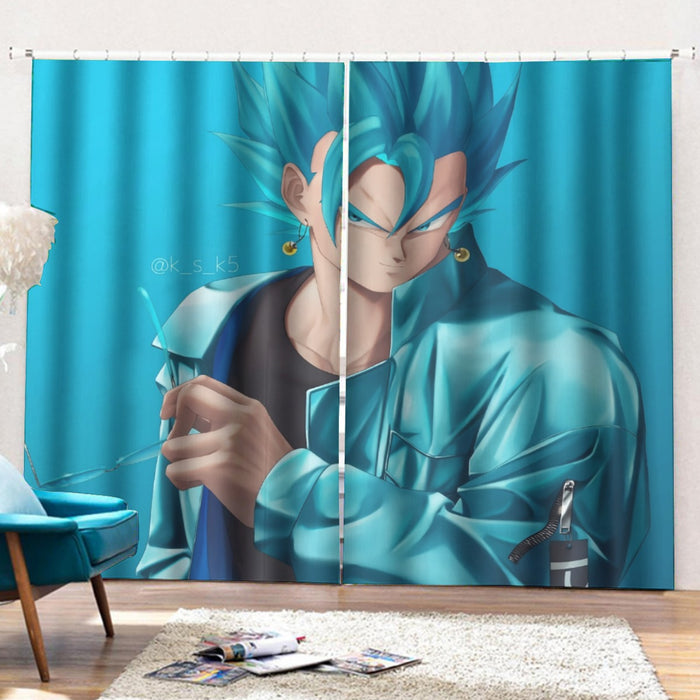 Goku Creative Design DBZ Kids Curtains with Hooks