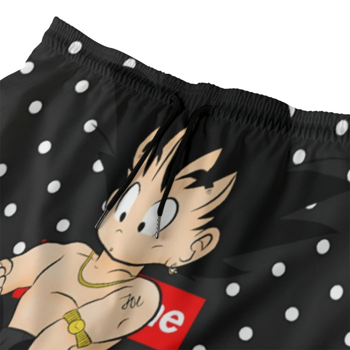 Dragon Ball Supreme Goku Kid Gangster Style Cool Beach Pants