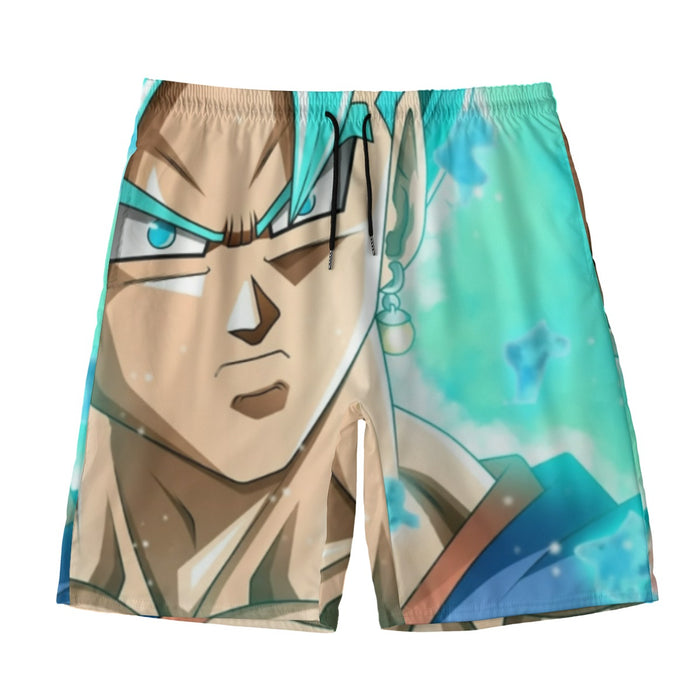 Dragon Ball Super Vegito Blue Super Saiyan Cool 3D Beach Pants