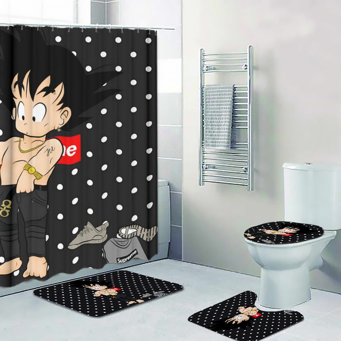 Dragon Ball Supreme Goku Kid Gangster Style Cool Four-piece Bathroom