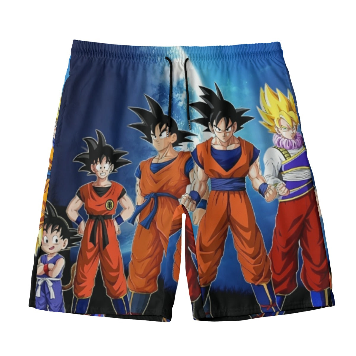 Dragon Ball Z Cool Goku Super Saiyan Transformation Beach Pants — DBZ Store