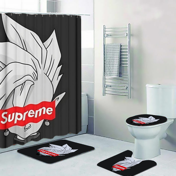 DBZ Zamasu Supreme Kai Logo Creative Black Edition Four-piece Bathroom