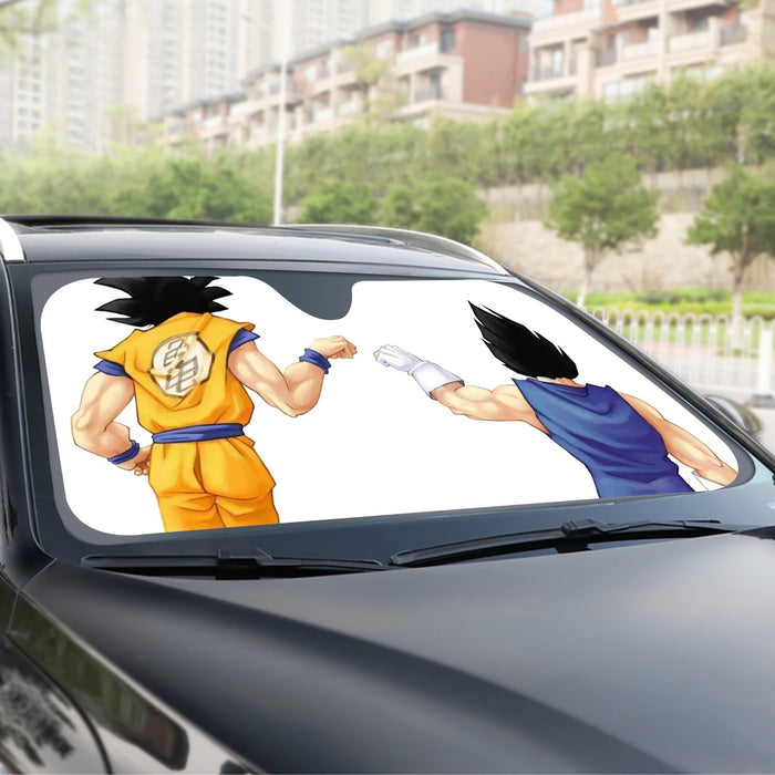 Dragon Ball Z Goku x Vegeta Windshield Sunshade