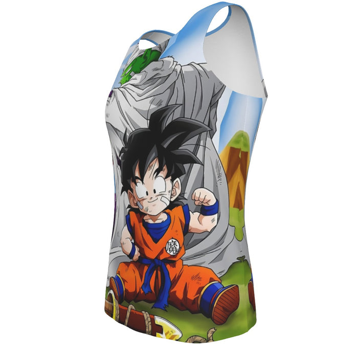 Dragon Ball Amazing Master Piccolo Train Strong Kid Gohan Tank Top