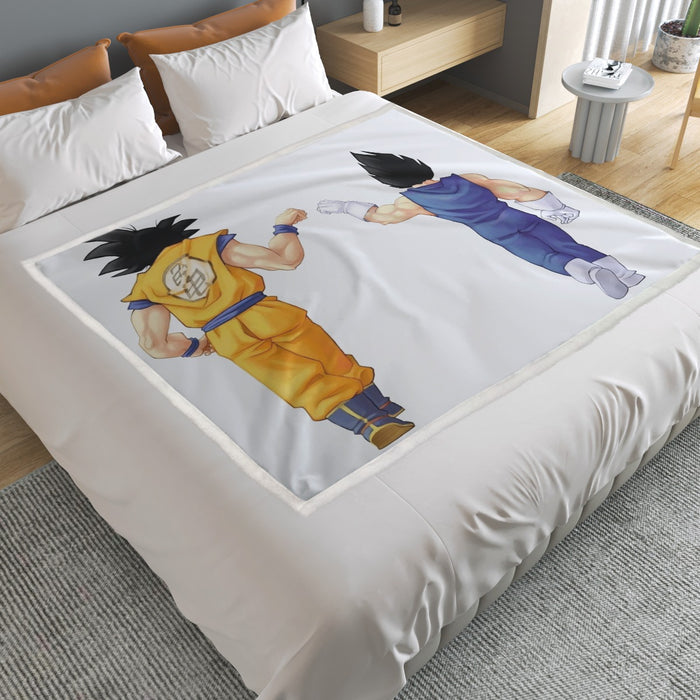 Dragon Ball Z Goku x Vegeta Household Warm Blanket