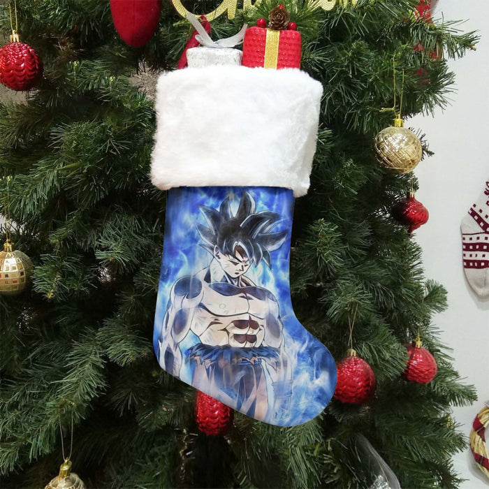 Dragon Ball Super Goku Ultra Instinct Blue Cool Casual Christmas Socks