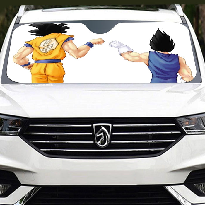 Dragon Ball Z Goku x Vegeta Windshield Sunshade