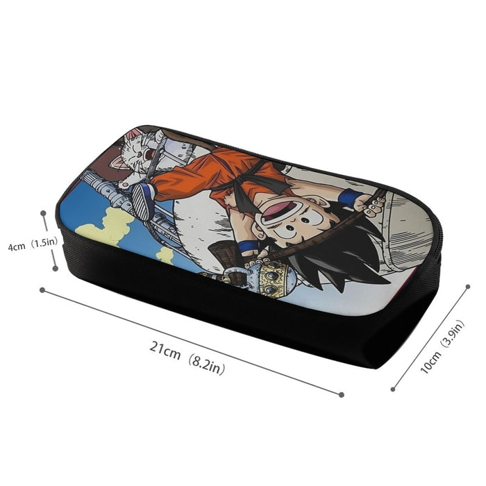 The Naughty Kid Goku and Korin Wise Cat Dragonball Pencil Bag