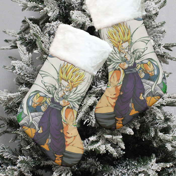 Dragon Ball Teen Gohan Super Saiyan Goku Vegeta Trunks Super Style Christmas Socks