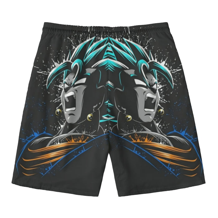 Dragon Ball Super  SSJ Blue Goku Rage Beach Pants