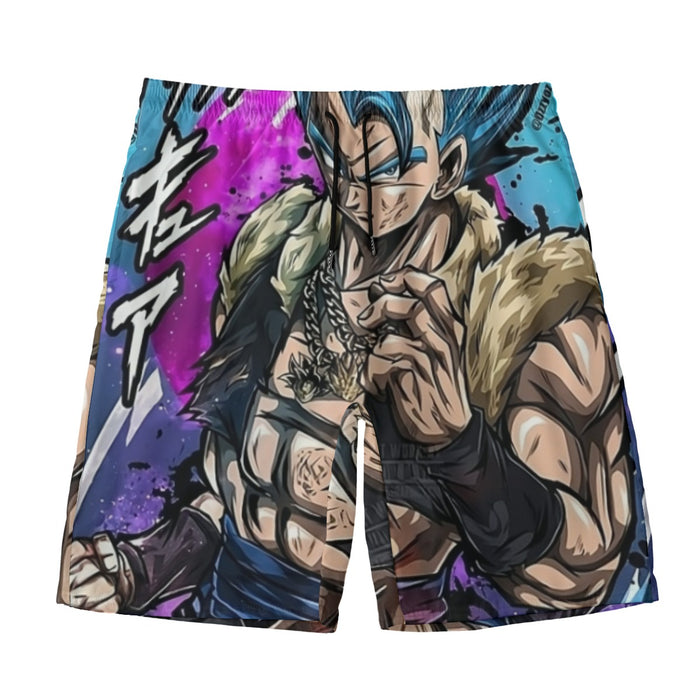 Super Saiyan Blue Gogeta Beach Pants