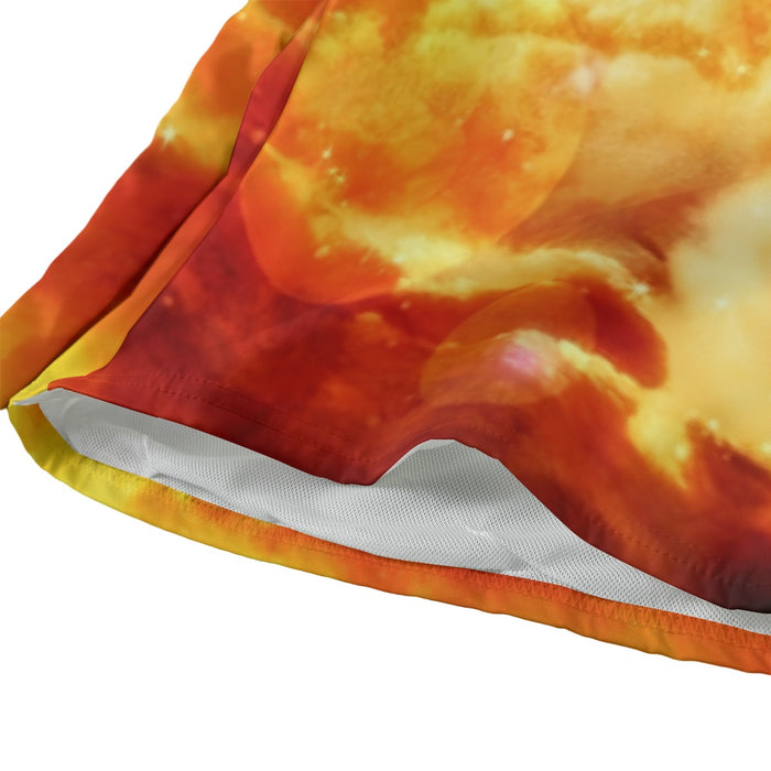 Dragon Ball Z Great King Kai Planet Cool Orange Beach Pants