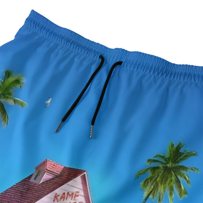 DBZ Master Roshi's Kame House Relax Vibe Concept Graphic Beach Pants