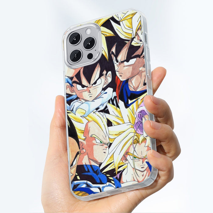 Dragon Ball Goku Vegeta Trunks Gohan Super Saiyan Cool Trending Design iPhone13 Case