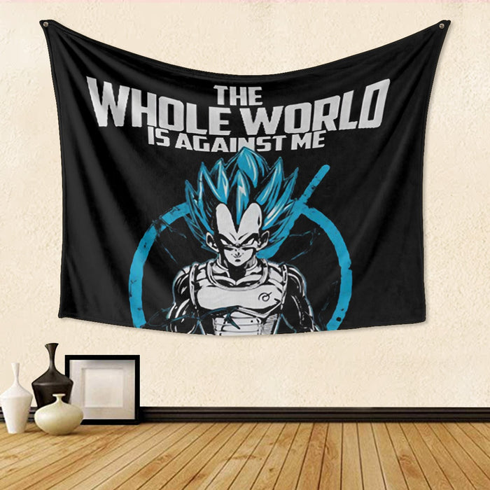 Dragon Ball Super SSGSS Vegeta Whis Symbol Tapestry