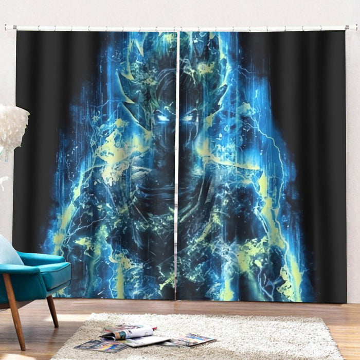 Dragon Ball Super Goku Super Saiyan Kaioken Dope Aura Curtains with Hooks