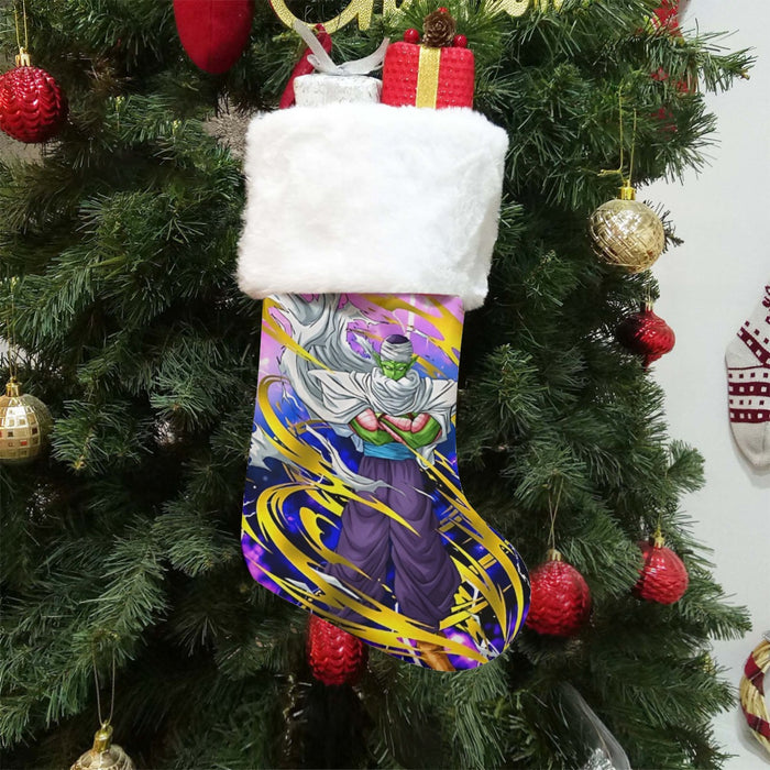 Dragon Ball Angry Piccolo Waiting Fight Aura Yellow Fashion Christmas Socks