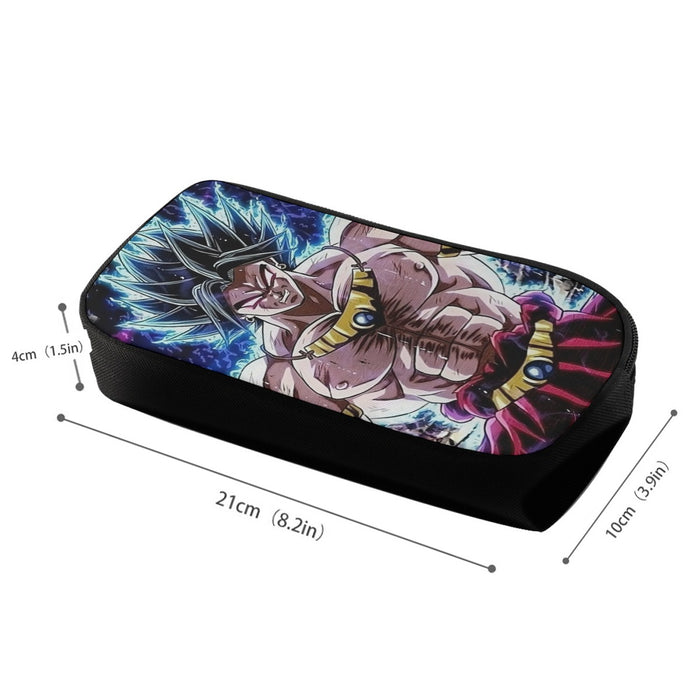 DBZ Legendary Super Saiyan Broly With Black Hair Pencil Bag