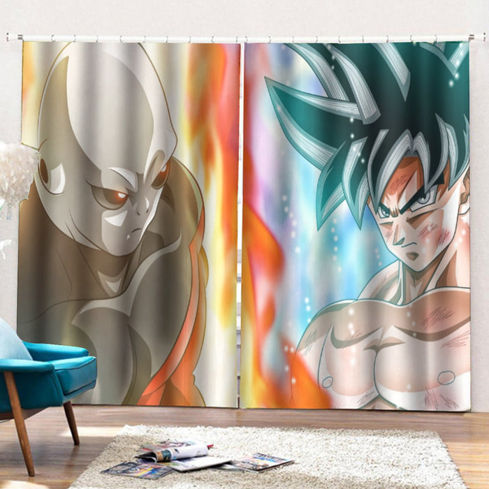 Dragon Ball Super Goku vs Jiren Overflowing Aura Curtains with Hooks