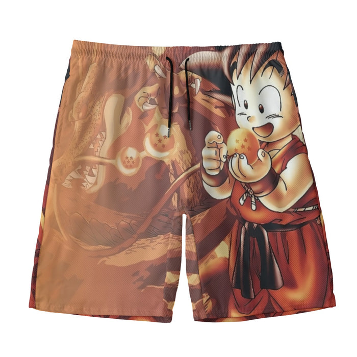 Kid Goku Dragon Ball Beach Pants