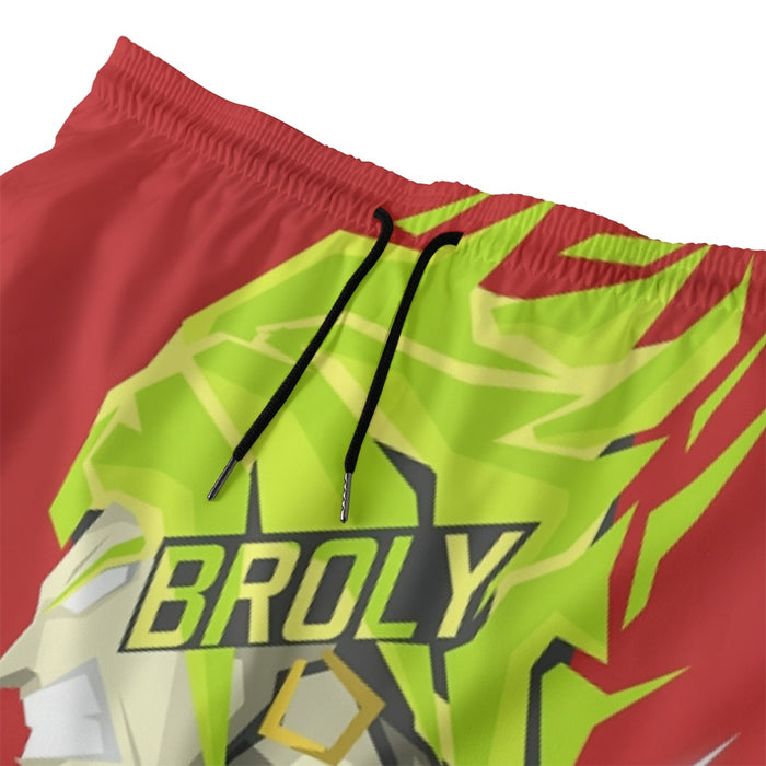 Dragon Ball Super Cool Legendary Broly Cool Vector Art Beach Pants