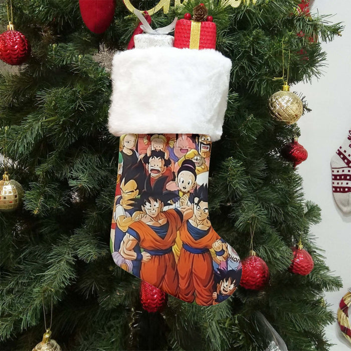 Dragon Ball Z Dragon Ball Characters Happiness Design Christmas Socks