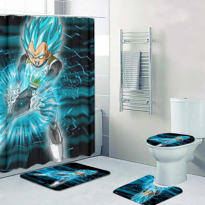 Dragon Ball Super Vegeta Blue Double Galick Gun Epic Four-piece Bathroom