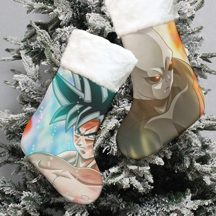 Dragon Ball Super Goku vs Jiren Overflowing Aura Christmas Socks