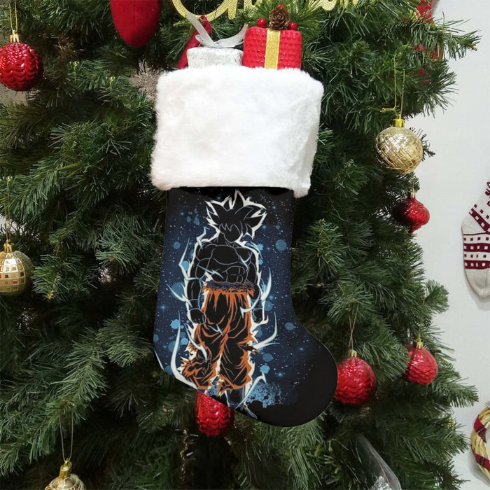 Dragon Ball Z Goku Ultra Instinct Shadow Christmas Socks