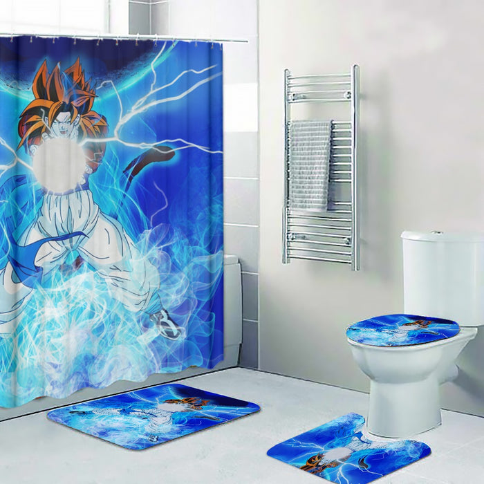 Dragon Ball Z Gogeta Super Saiyan 4 Unbelievable Power Four-piece Bathroom