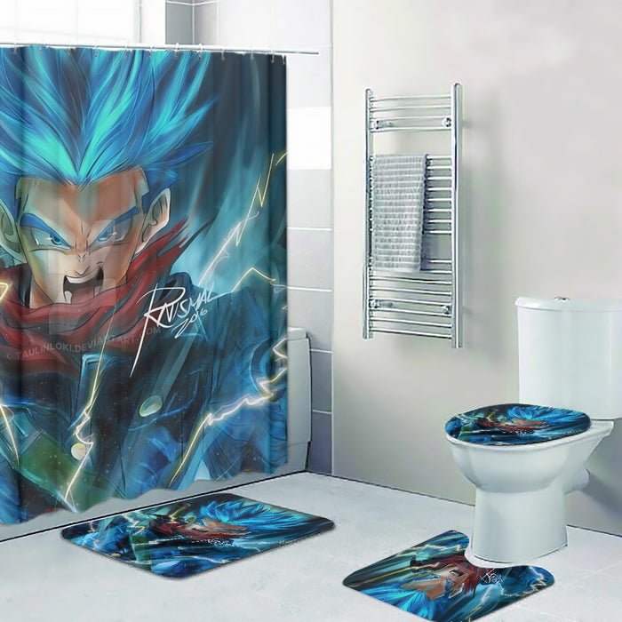 Dragon Ball Super Future Trunks Rage Four-piece Bathroom