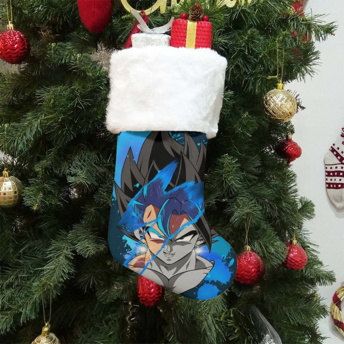 Dragon Ball Z SSJ Goku Painted Christmas Socks